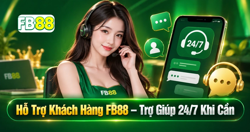Hỗ Trợ Khách Hàng FB88 – Trợ Giúp 24/7 Khi Cần