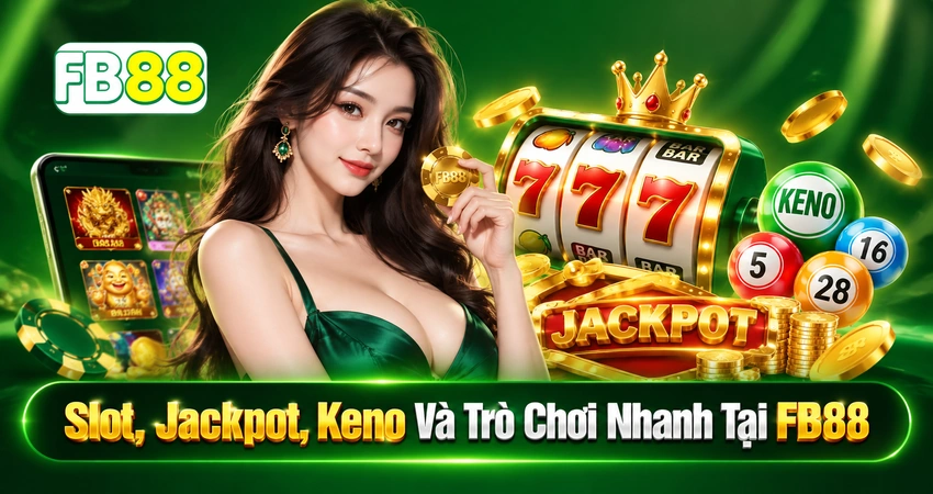 Slot, Jackpot, Keno Và Trò Chơi Nhanh Tại FB88